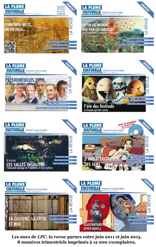 Les unes de LPC, la revue