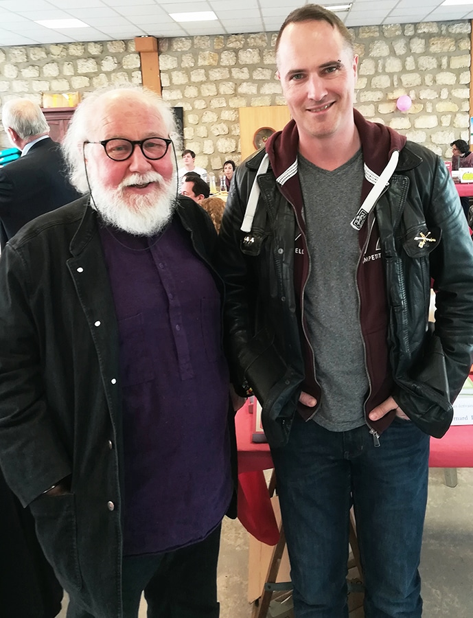 Rencontre avec Bernard Prou au Salon des auteurs indépendants à Maisons-Alfort le 13 avril 2019.