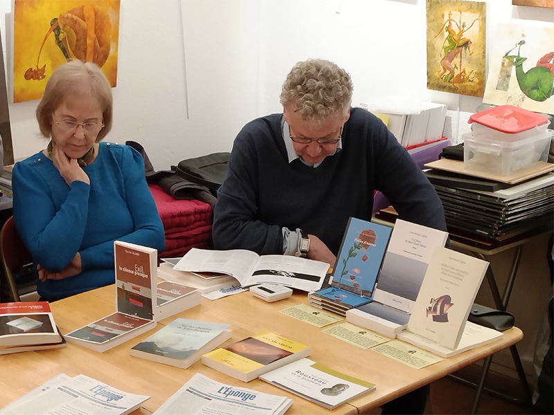 Gabrielle de Conti et Christophe Eloy